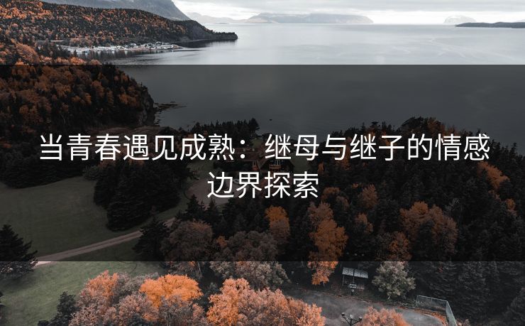 当青春遇见成熟:继母与继子的情感边界探索